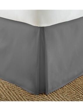 Casual Comfort Luxury Pleated 14" Hypoallergenic Wrinkle Resistant Bed Skirt, On